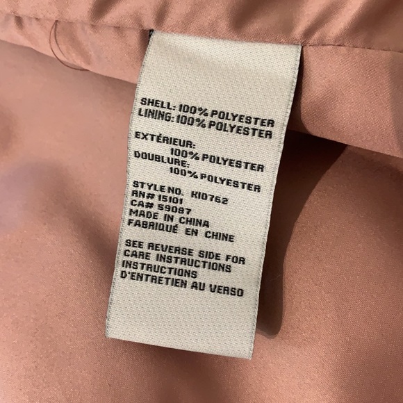 Kate Spade Black and Tan Grid Water-Resistant Rain Jacket - Picture 11 of 16